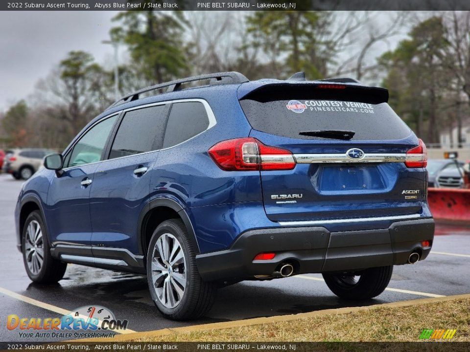 2022 Subaru Ascent Touring Abyss Blue Pearl / Slate Black Photo #8