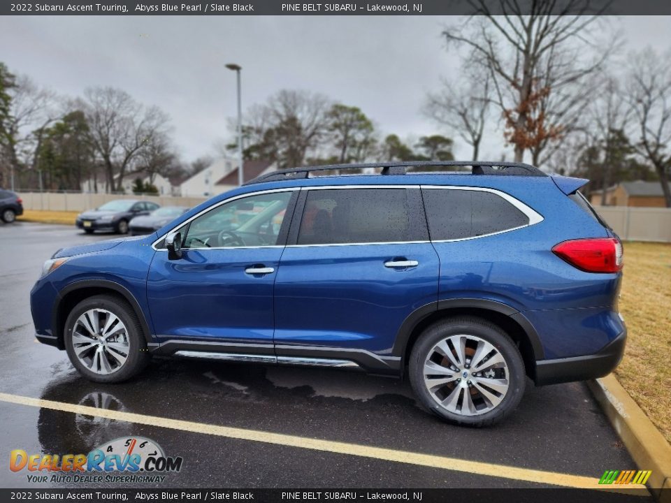 2022 Subaru Ascent Touring Abyss Blue Pearl / Slate Black Photo #9