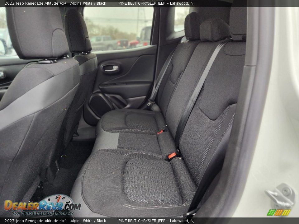 Rear Seat of 2023 Jeep Renegade Altitude 4x4 Photo #4