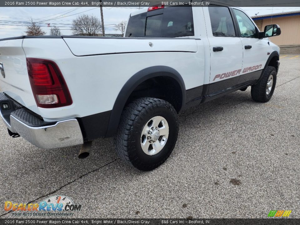 2016 Ram 2500 Power Wagon Crew Cab 4x4 Bright White / Black/Diesel Gray Photo #5