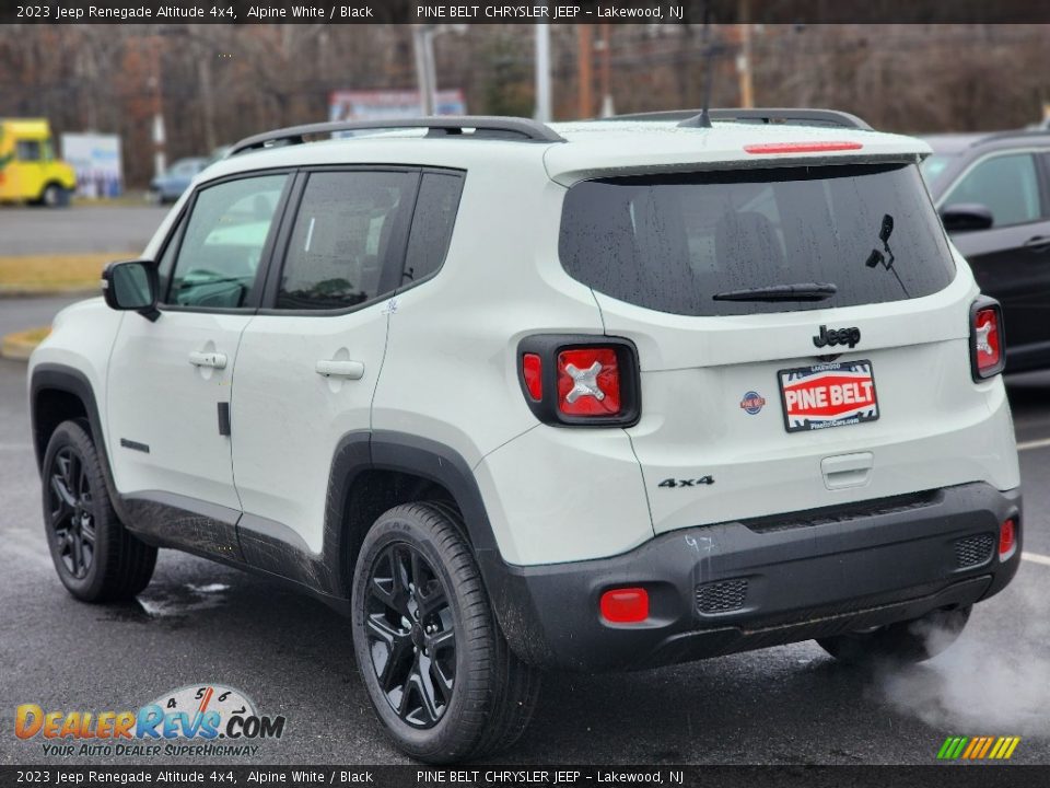 2023 Jeep Renegade Altitude 4x4 Alpine White / Black Photo #6