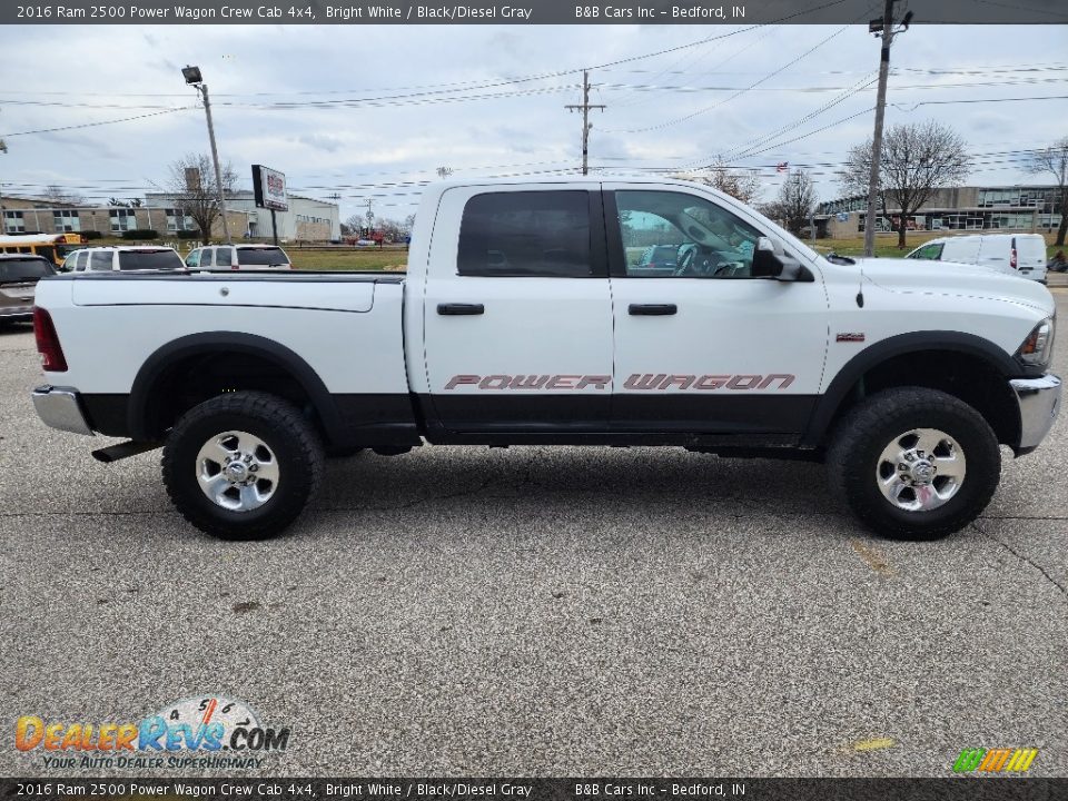 2016 Ram 2500 Power Wagon Crew Cab 4x4 Bright White / Black/Diesel Gray Photo #6