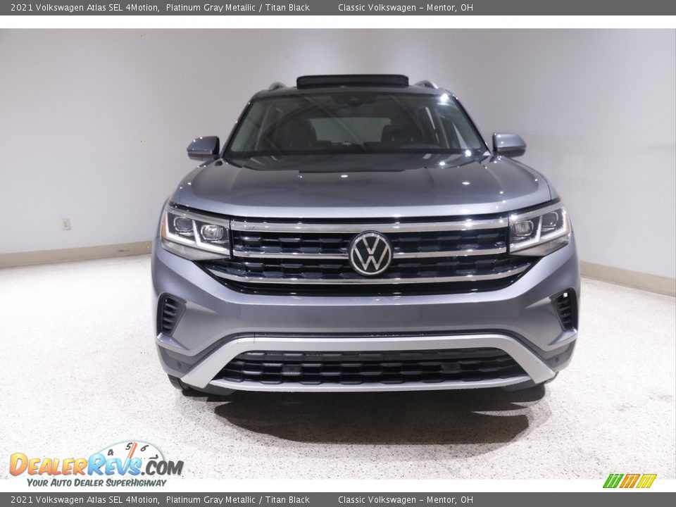 2021 Volkswagen Atlas SEL 4Motion Platinum Gray Metallic / Titan Black Photo #3