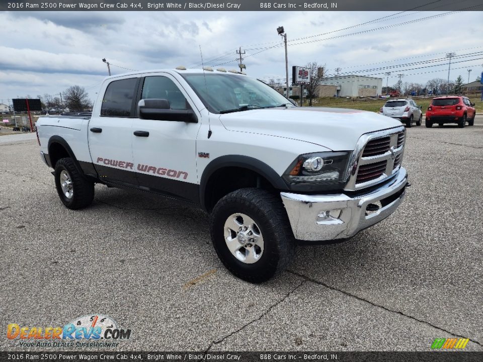 2016 Ram 2500 Power Wagon Crew Cab 4x4 Bright White / Black/Diesel Gray Photo #7