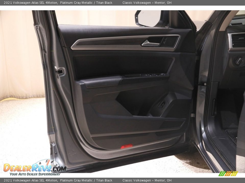 2021 Volkswagen Atlas SEL 4Motion Platinum Gray Metallic / Titan Black Photo #5