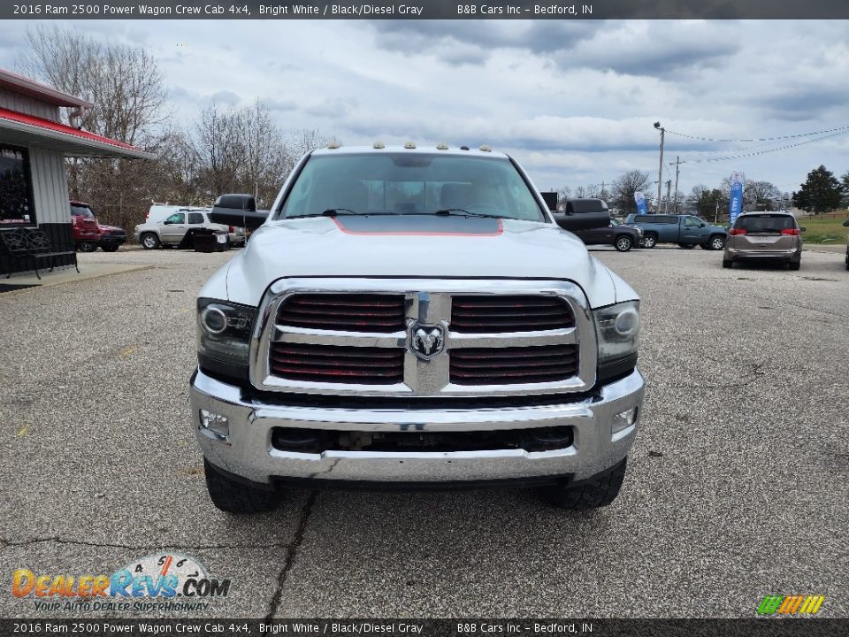 2016 Ram 2500 Power Wagon Crew Cab 4x4 Bright White / Black/Diesel Gray Photo #8