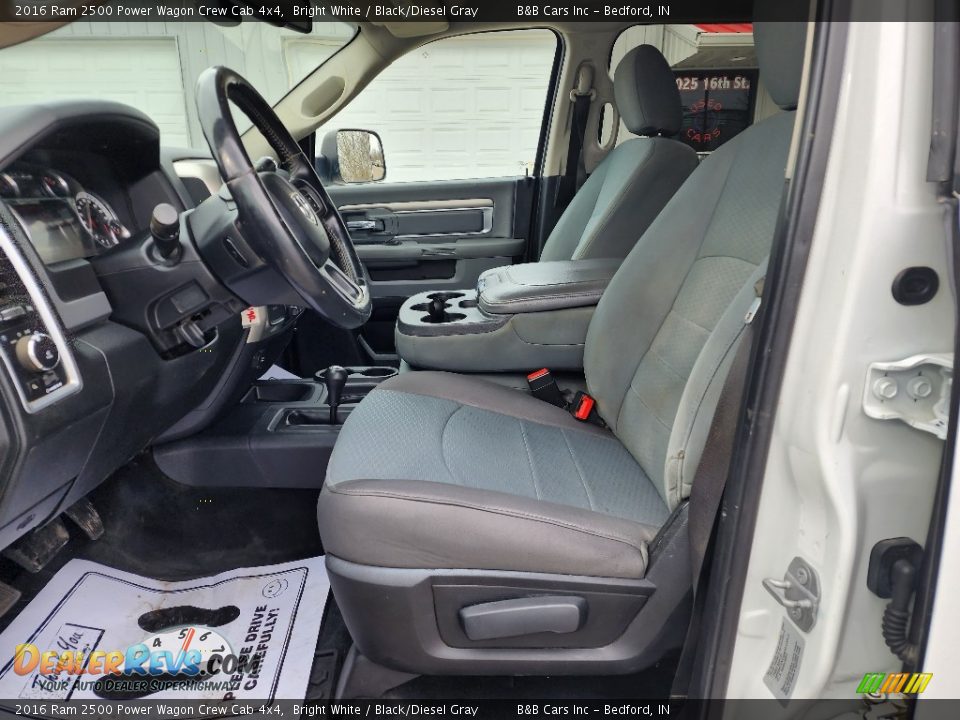 2016 Ram 2500 Power Wagon Crew Cab 4x4 Bright White / Black/Diesel Gray Photo #10