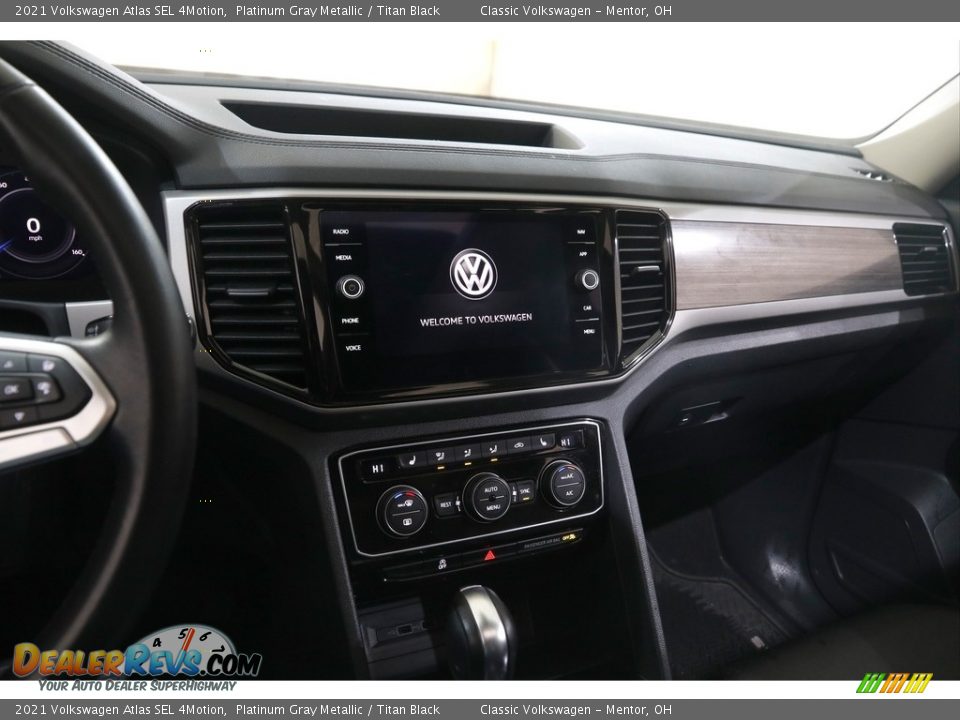 2021 Volkswagen Atlas SEL 4Motion Platinum Gray Metallic / Titan Black Photo #10