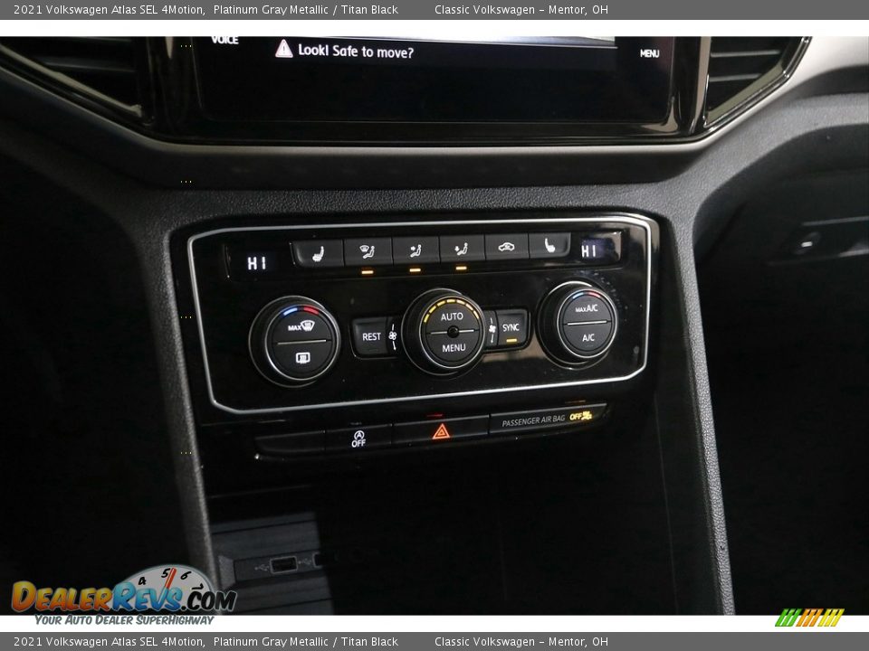 2021 Volkswagen Atlas SEL 4Motion Platinum Gray Metallic / Titan Black Photo #15