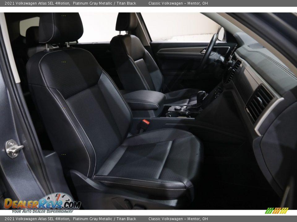 2021 Volkswagen Atlas SEL 4Motion Platinum Gray Metallic / Titan Black Photo #17