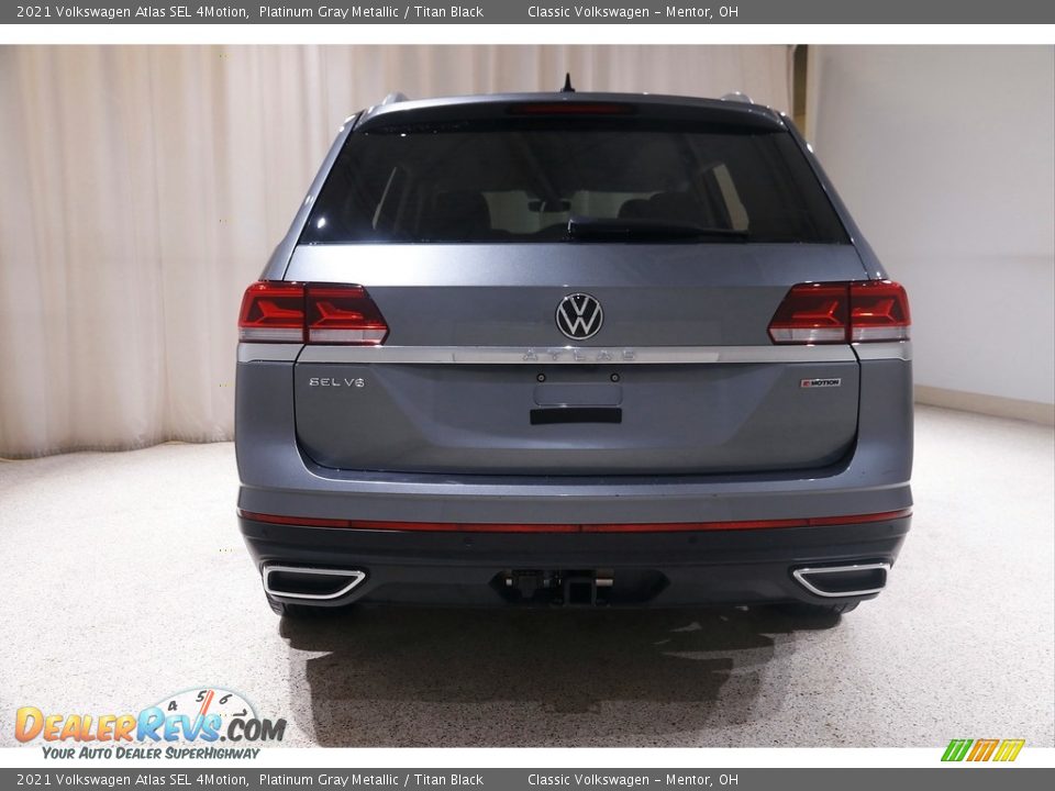 2021 Volkswagen Atlas SEL 4Motion Platinum Gray Metallic / Titan Black Photo #21