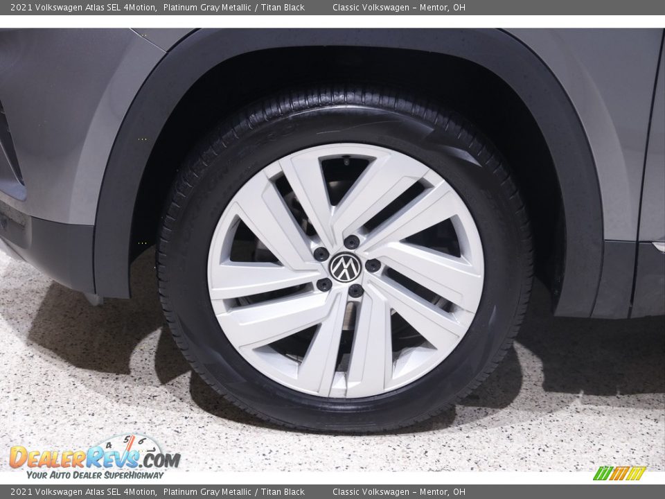 2021 Volkswagen Atlas SEL 4Motion Platinum Gray Metallic / Titan Black Photo #22