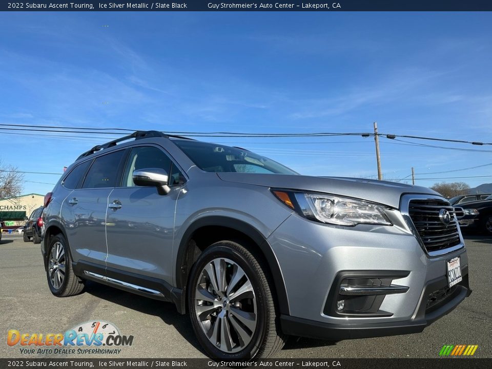 2022 Subaru Ascent Touring Ice Silver Metallic / Slate Black Photo #1