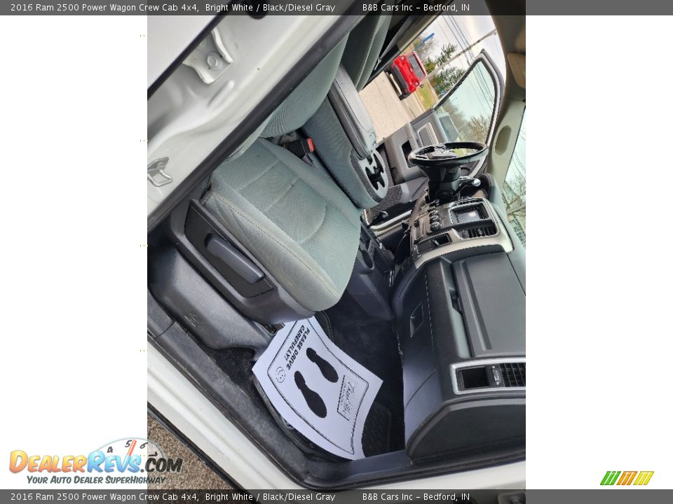 2016 Ram 2500 Power Wagon Crew Cab 4x4 Bright White / Black/Diesel Gray Photo #23
