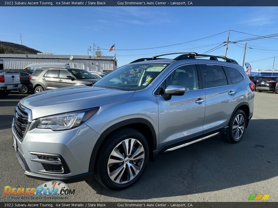 2022 Subaru Ascent Touring Ice Silver Metallic / Slate Black Photo #3