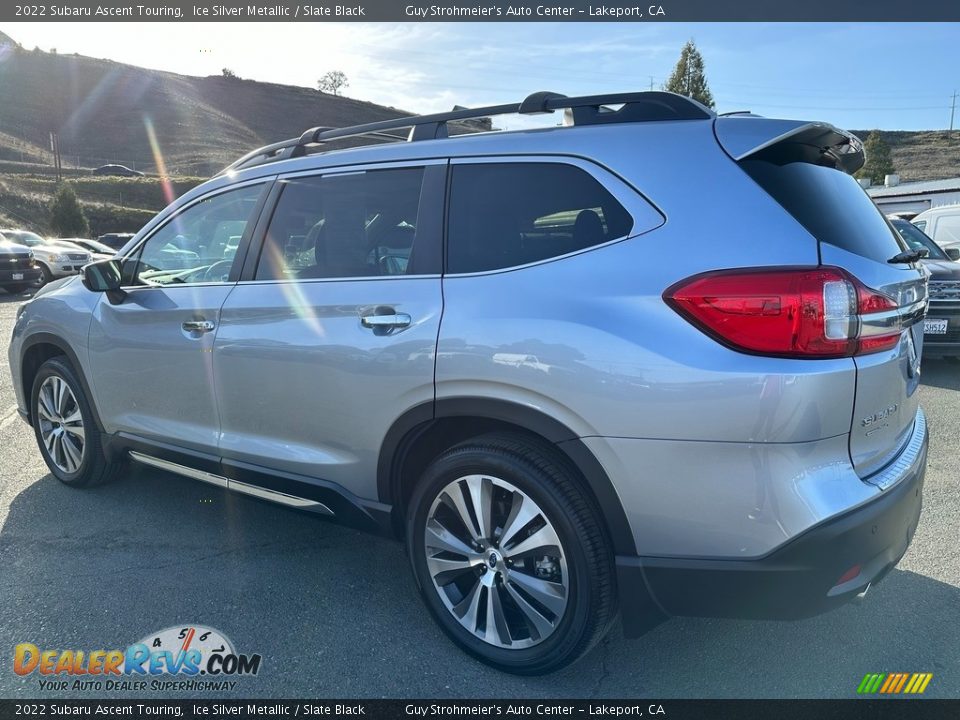 2022 Subaru Ascent Touring Ice Silver Metallic / Slate Black Photo #4