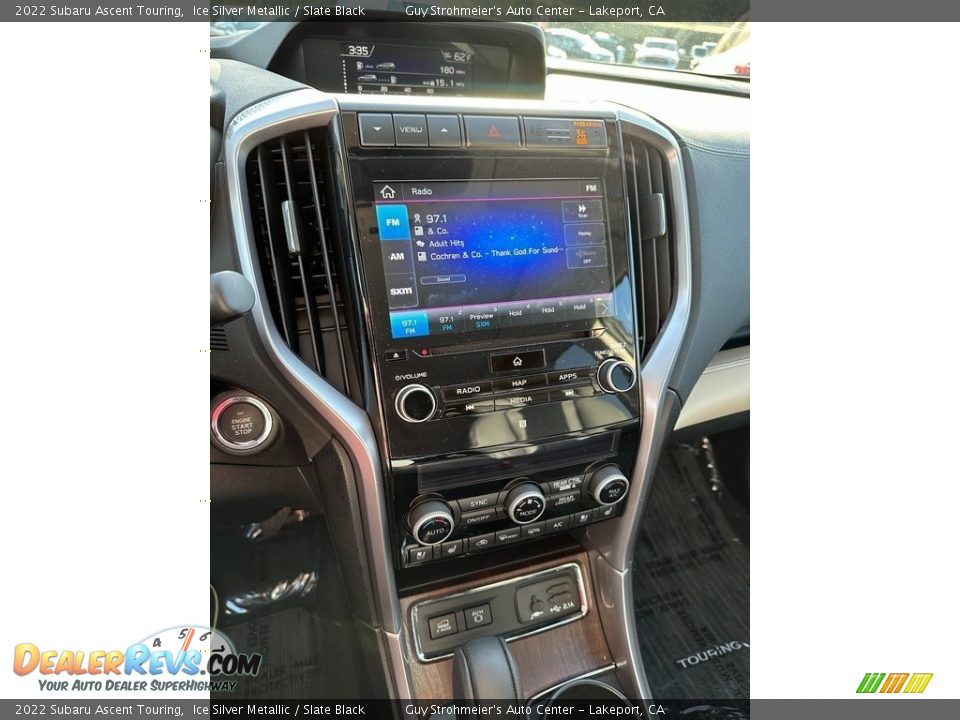 2022 Subaru Ascent Touring Ice Silver Metallic / Slate Black Photo #8