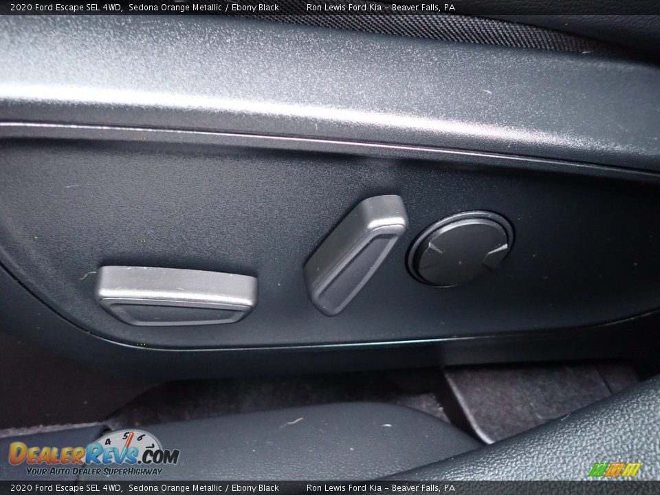 2020 Ford Escape SEL 4WD Sedona Orange Metallic / Ebony Black Photo #15