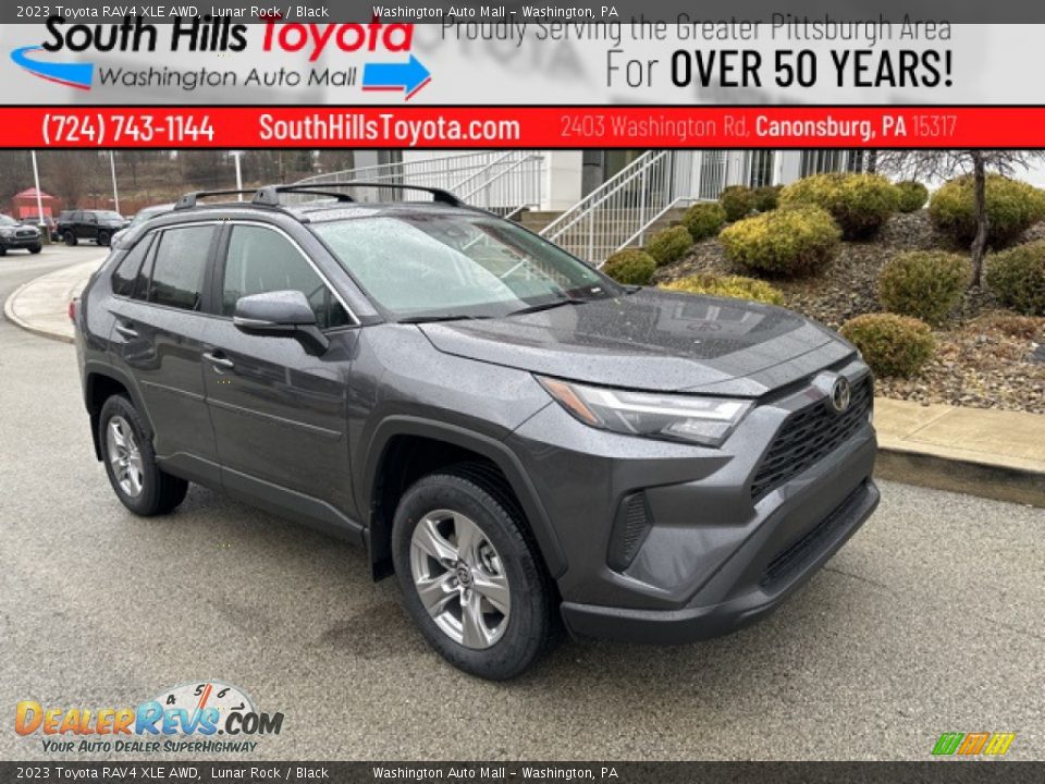 2023 Toyota RAV4 XLE AWD Lunar Rock / Black Photo #1