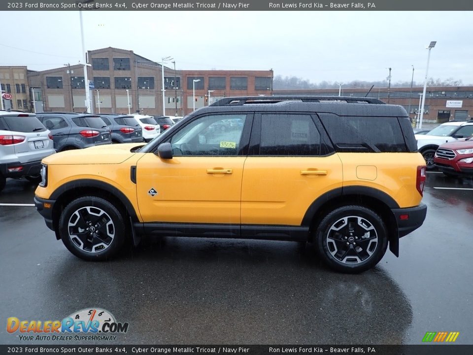 Cyber Orange Metallic Tricoat 2023 Ford Bronco Sport Outer Banks 4x4 Photo #5
