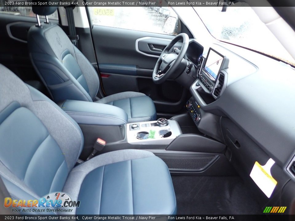 Front Seat of 2023 Ford Bronco Sport Outer Banks 4x4 Photo #11