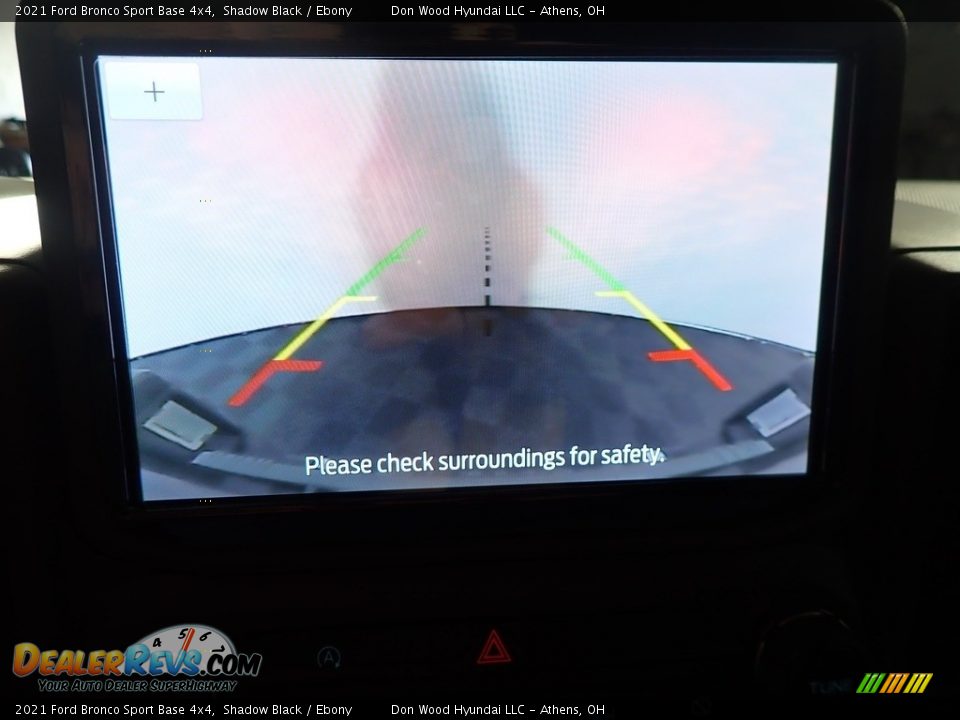 2021 Ford Bronco Sport Base 4x4 Shadow Black / Ebony Photo #2