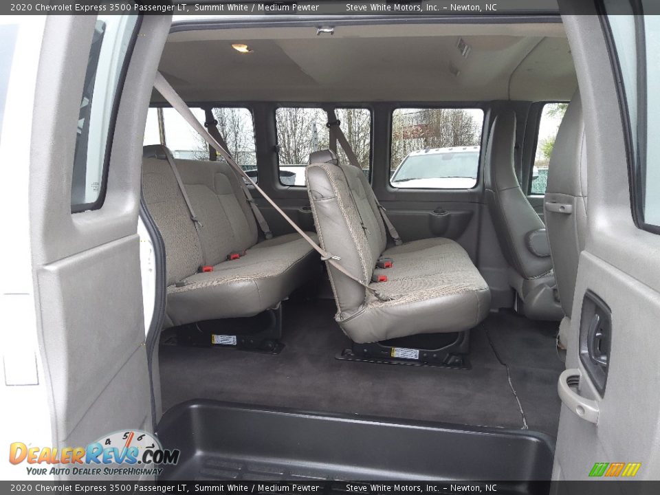 Rear Seat of 2020 Chevrolet Express 3500 Passenger LT Photo #13