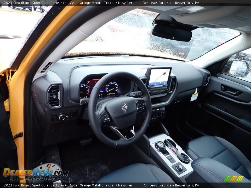 Front Seat of 2023 Ford Bronco Sport Outer Banks 4x4 Photo #13