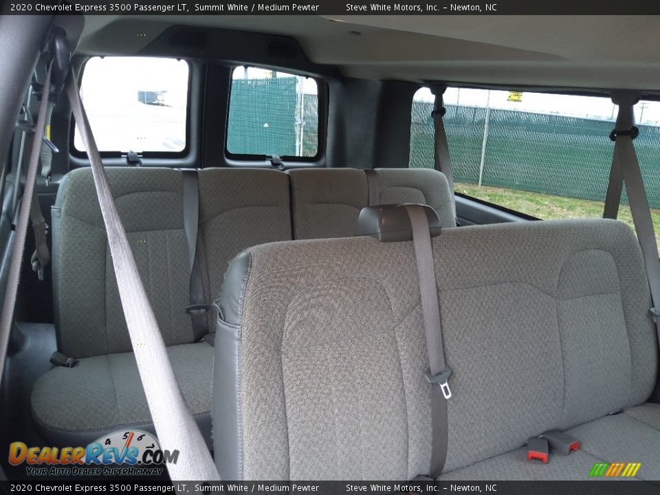 Rear Seat of 2020 Chevrolet Express 3500 Passenger LT Photo #14