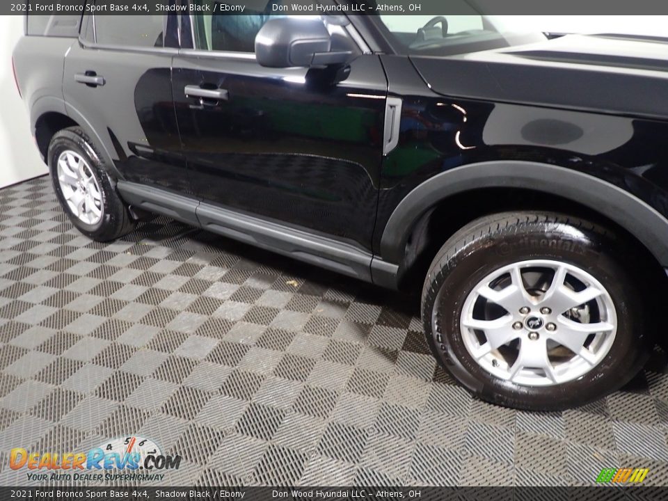 2021 Ford Bronco Sport Base 4x4 Shadow Black / Ebony Photo #4