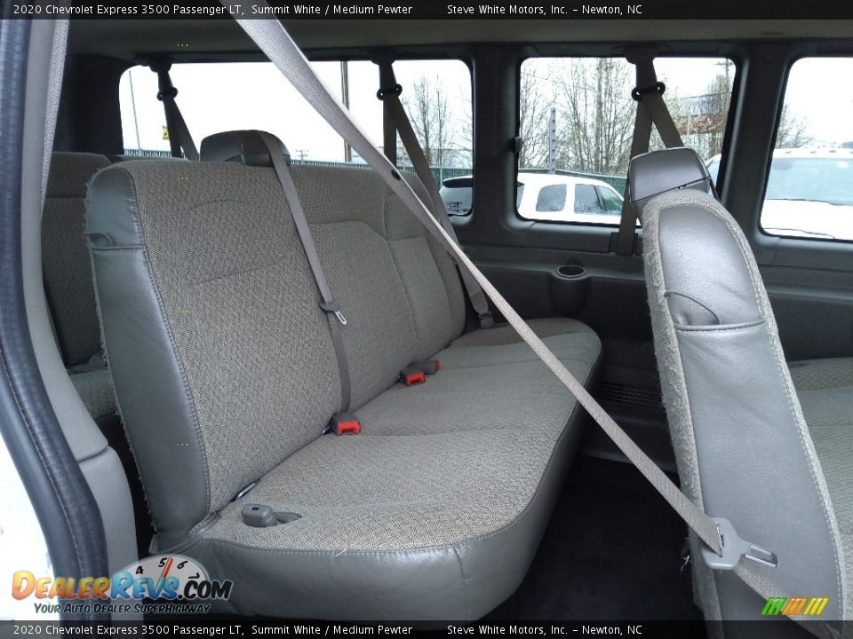 Rear Seat of 2020 Chevrolet Express 3500 Passenger LT Photo #15