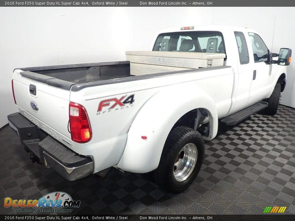 2016 Ford F350 Super Duty XL Super Cab 4x4 Oxford White / Steel Photo #14