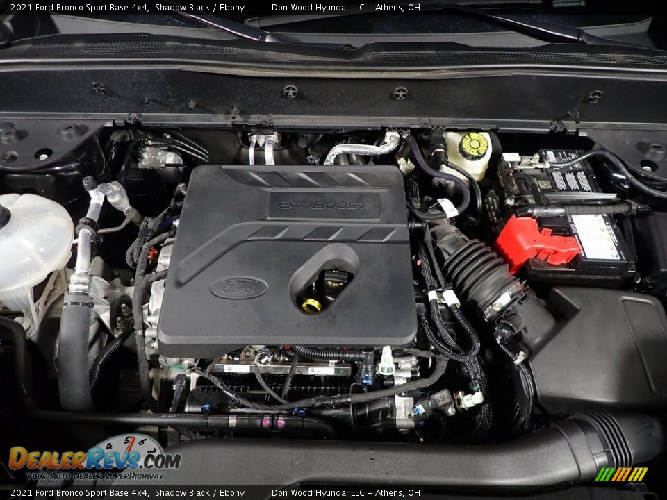 2021 Ford Bronco Sport Base 4x4 Shadow Black / Ebony Photo #7