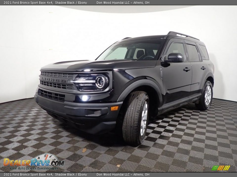 2021 Ford Bronco Sport Base 4x4 Shadow Black / Ebony Photo #8