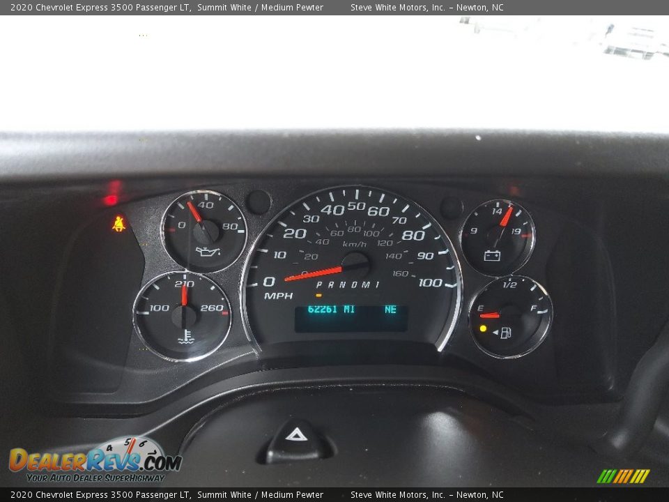 2020 Chevrolet Express 3500 Passenger LT Gauges Photo #19