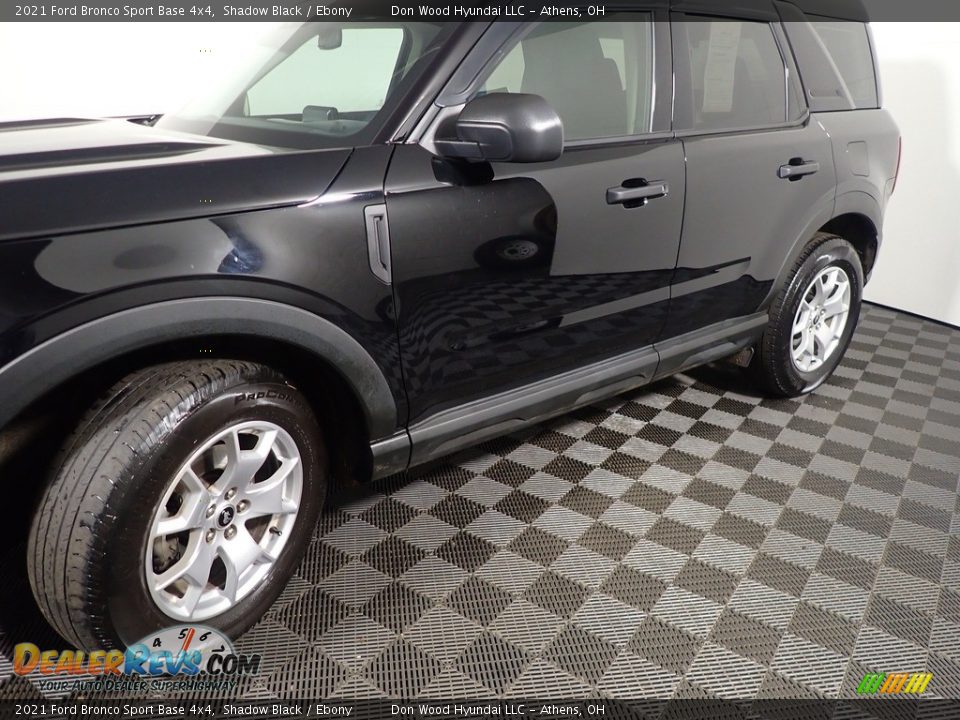 2021 Ford Bronco Sport Base 4x4 Shadow Black / Ebony Photo #10