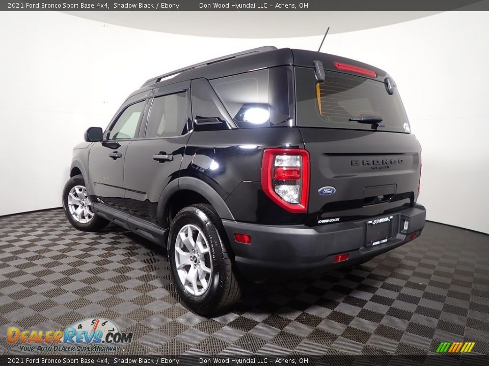 2021 Ford Bronco Sport Base 4x4 Shadow Black / Ebony Photo #11