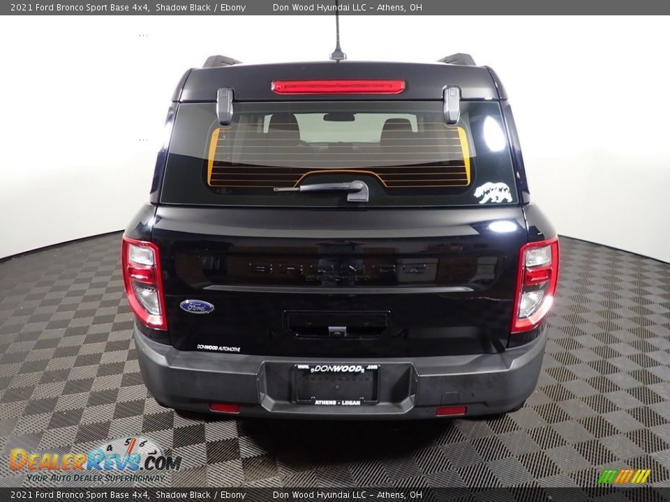 2021 Ford Bronco Sport Base 4x4 Shadow Black / Ebony Photo #13