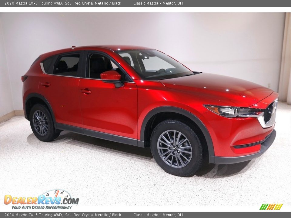 2020 Mazda CX-5 Touring AWD Soul Red Crystal Metallic / Black Photo #1