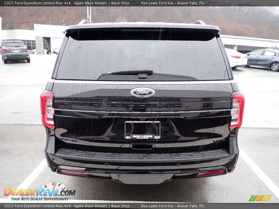 2023 Ford Expedition Limited Max 4x4 Agate Black Metallic / Black Onyx Photo #7