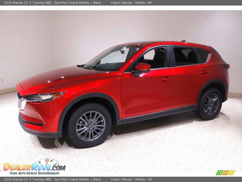 2020 Mazda CX-5 Touring AWD Soul Red Crystal Metallic / Black Photo #3