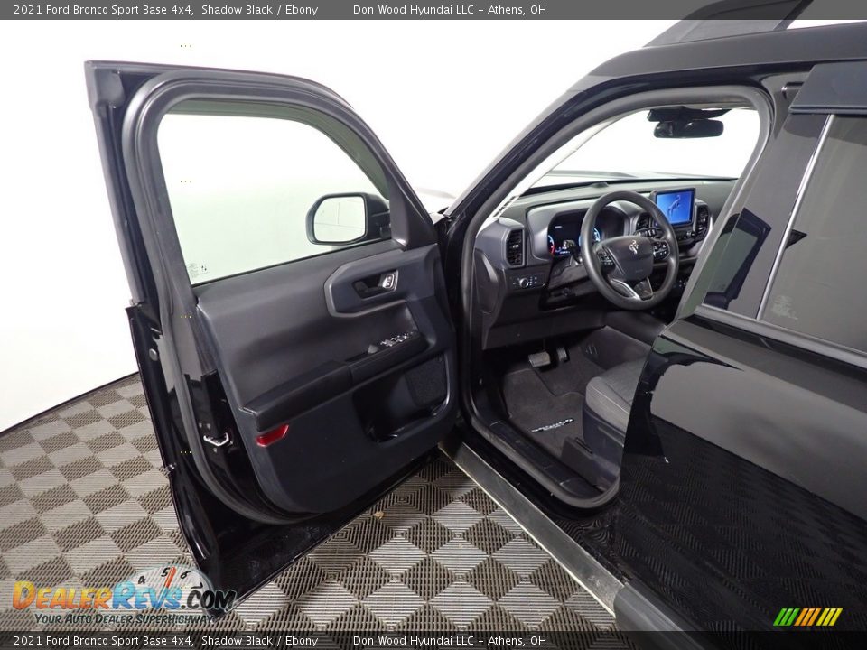 2021 Ford Bronco Sport Base 4x4 Shadow Black / Ebony Photo #18