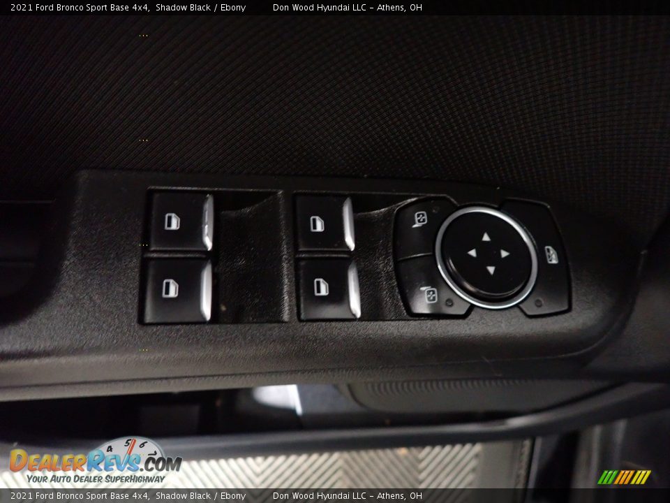 2021 Ford Bronco Sport Base 4x4 Shadow Black / Ebony Photo #19