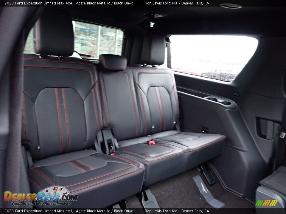 Rear Seat of 2023 Ford Expedition Limited Max 4x4 Photo #10