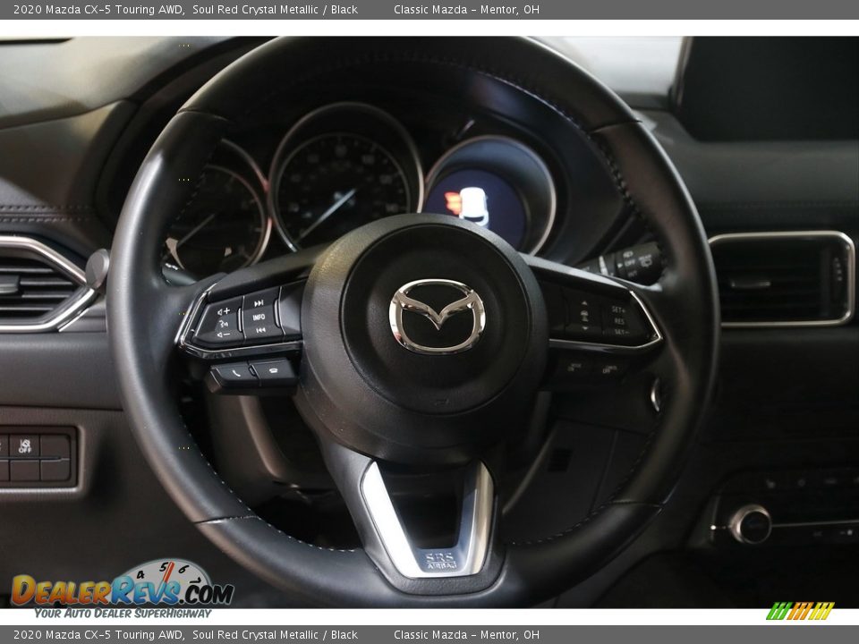 2020 Mazda CX-5 Touring AWD Soul Red Crystal Metallic / Black Photo #7