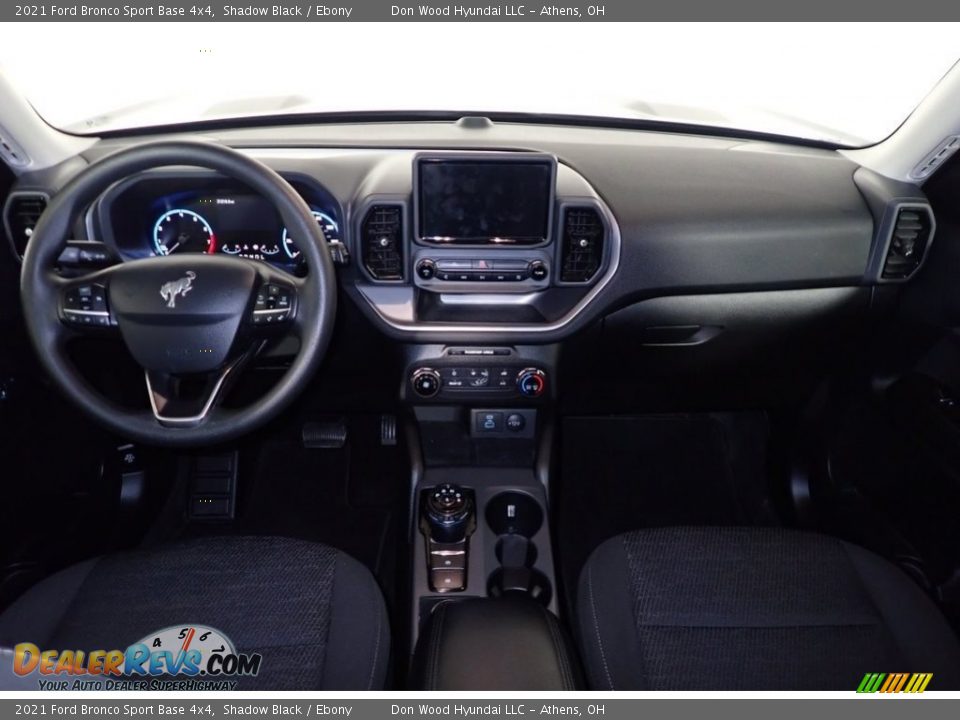 2021 Ford Bronco Sport Base 4x4 Shadow Black / Ebony Photo #22