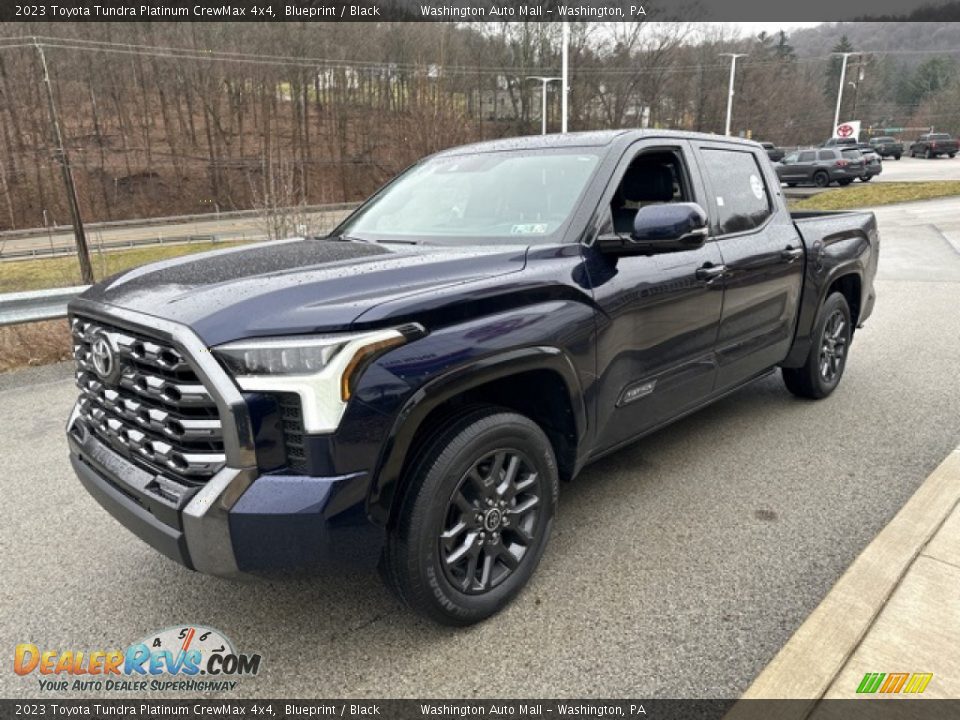 Front 3/4 View of 2023 Toyota Tundra Platinum CrewMax 4x4 Photo #7