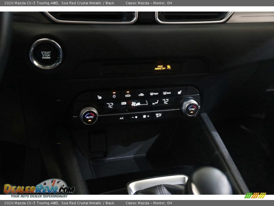 2020 Mazda CX-5 Touring AWD Soul Red Crystal Metallic / Black Photo #12