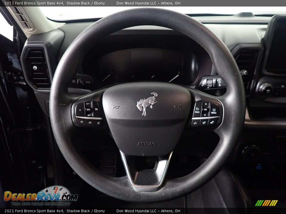 2021 Ford Bronco Sport Base 4x4 Shadow Black / Ebony Photo #25