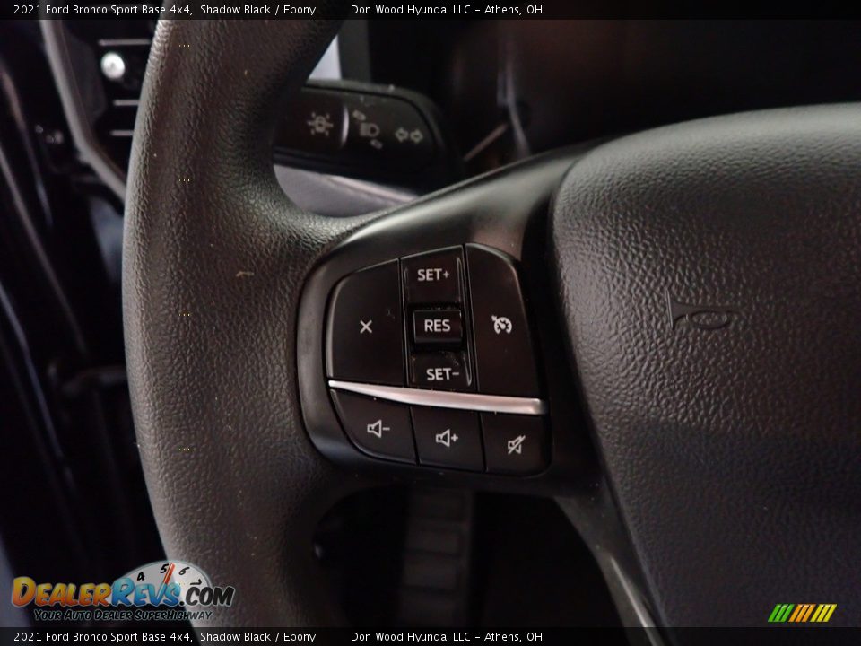 2021 Ford Bronco Sport Base 4x4 Shadow Black / Ebony Photo #27